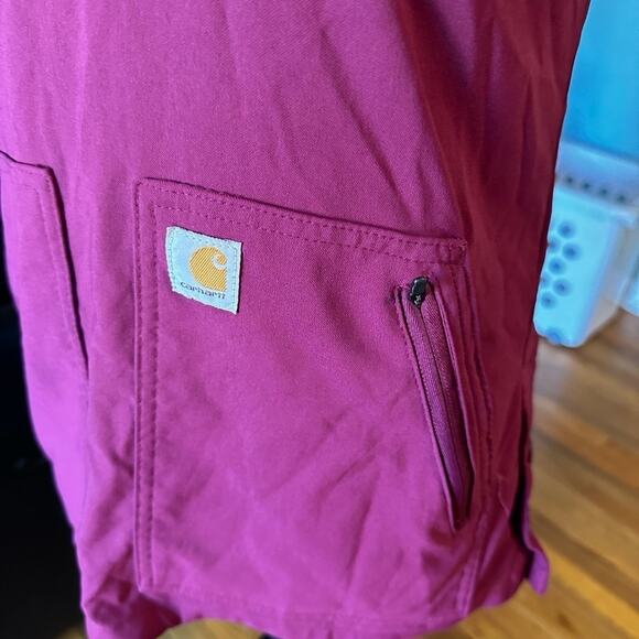 Carhartt Modern Fit 4-Pocket V-Neck Scrub Top - Picture 5 of 8